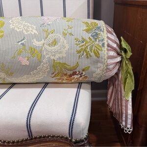 Mackenzie Childs Bolster pillow